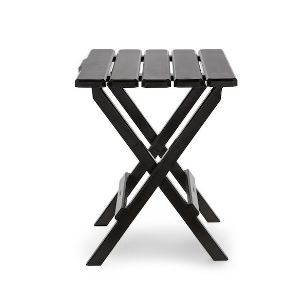 TABLE, ADIRONDACK STYLE QUICK FOLDING, PLASTIC, LG, MOCHA